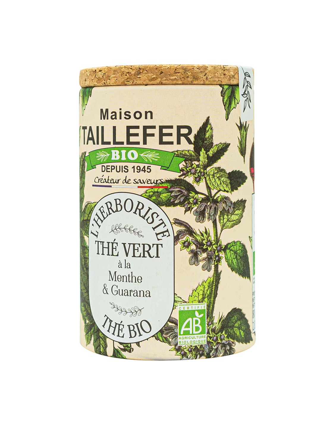 Thé Vert Bio Menthe Guarana Thé Vert Bio Menthe Guarana