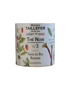 N°3 Thé noir saveur fraises...